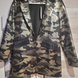 Camo blazer